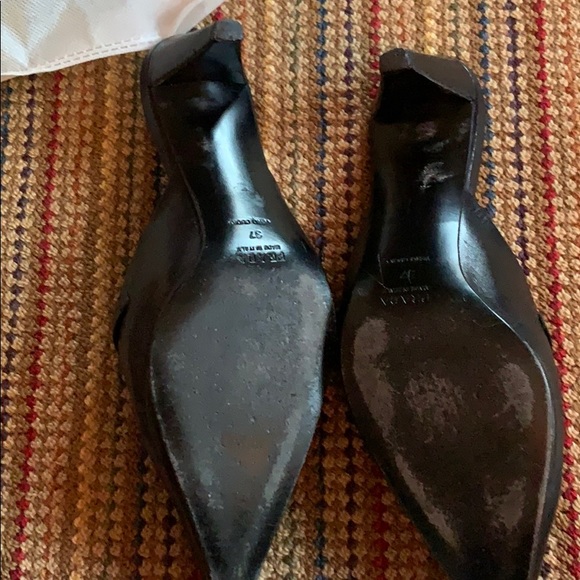 Prada leather pointy mules - Picture 2 of 2